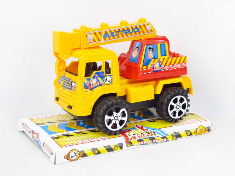 Pull Back Construction Truck(4S3C) toys