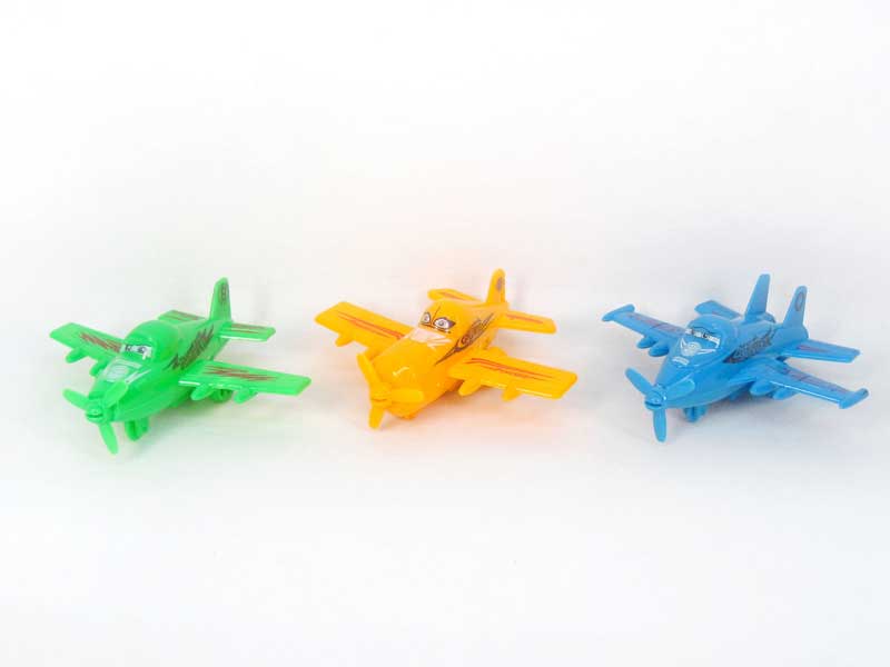 Pull Back Plane(3S3C) toys