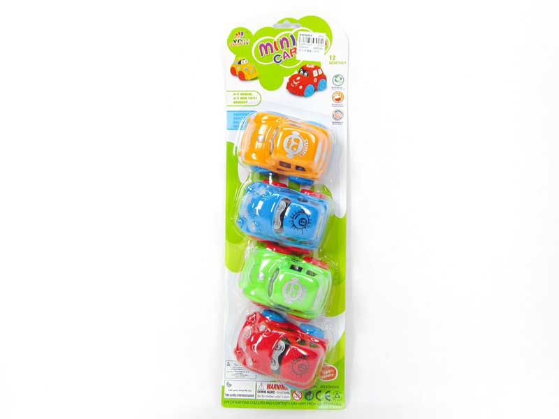 Pull Back Car(4in1) toys