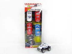 Pull Back Cross-country Police Car(6in1)
