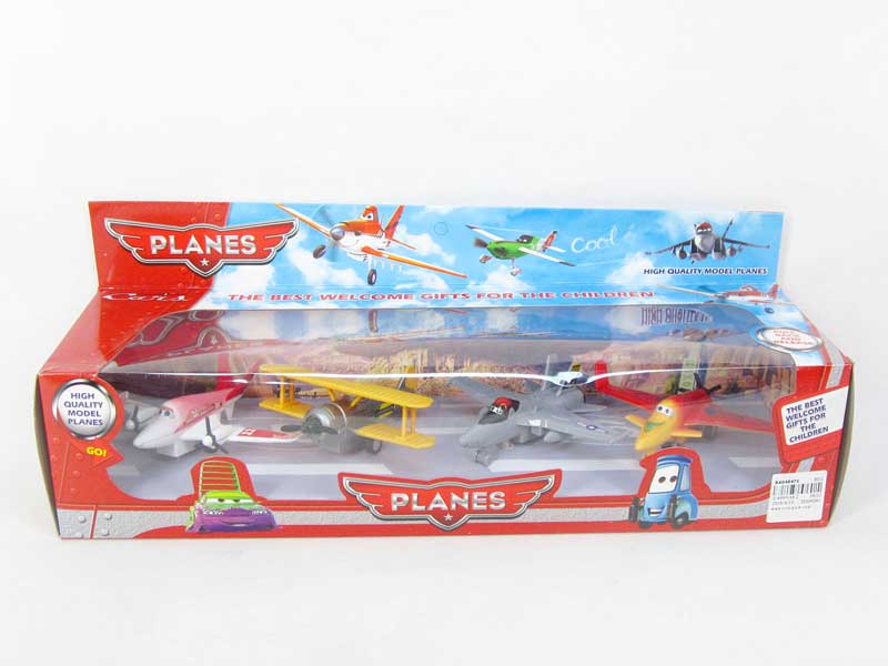 Pull Back Plane(4in1) toys