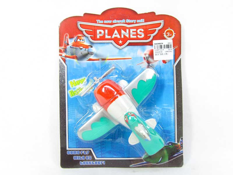 Pull Back Plane(2C) toys