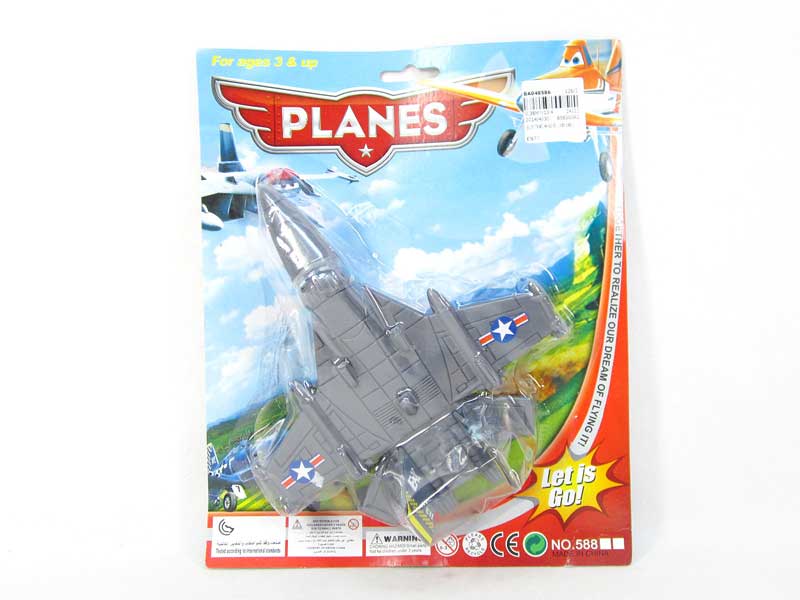 Pull Back Plane(3S3C) toys