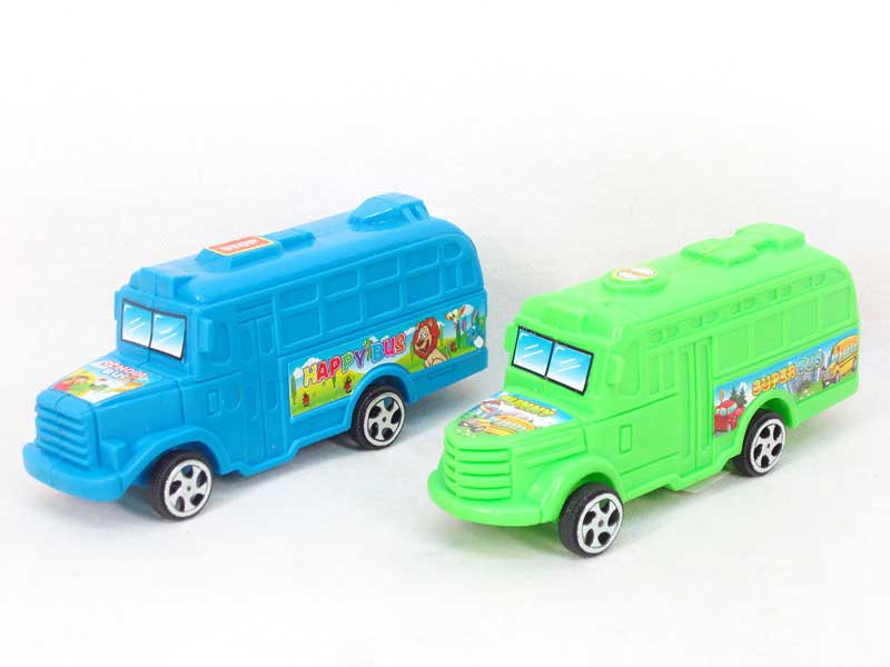 Pull Back Bus(2S) toys