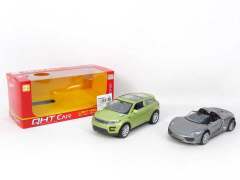 1:32 Die Cast Sports Car Pull Back