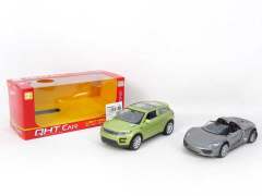 1:32 Die Cast Sports Car Pull Back toys