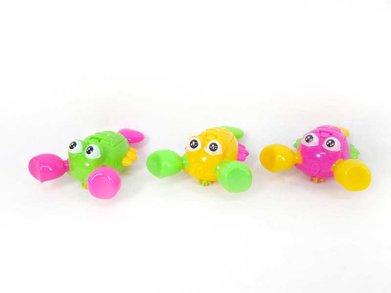 Pull Back Shrimp(3C) toys