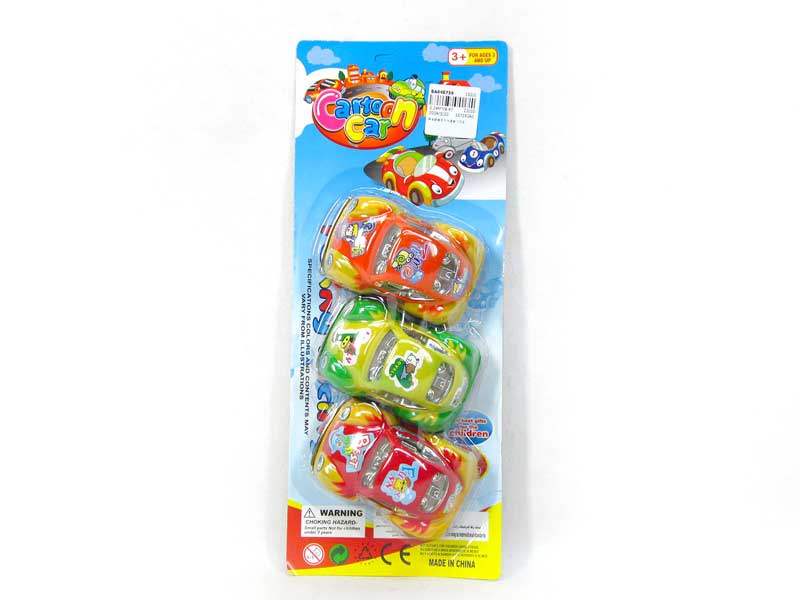 Pull Back Car（3in1) toys
