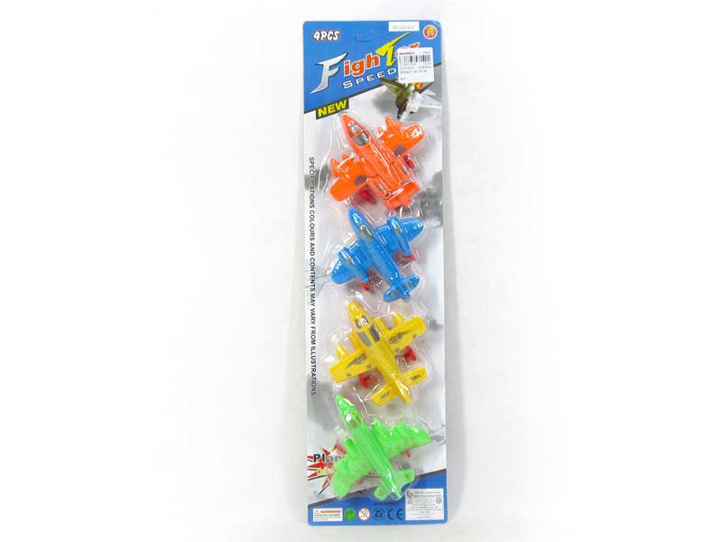 Pull Back Plane(4in1) toys