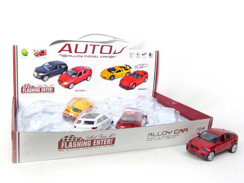1:32 Die Cast Car Pull Back(8in1) toys