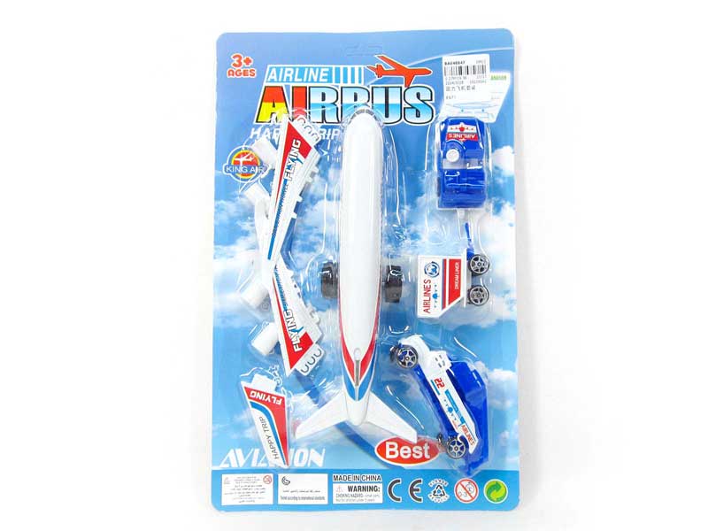 Pull Back Plane Set toys