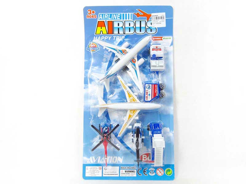 Pull Back Plane Set toys