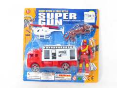 Pull Back Fire Engine Set(2styles)