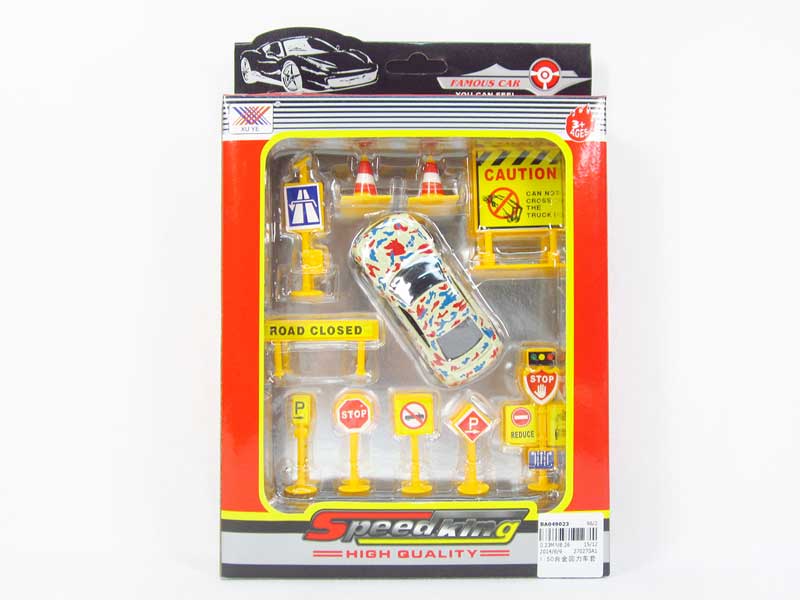 1:50 Die Cast Car Pull Back toys