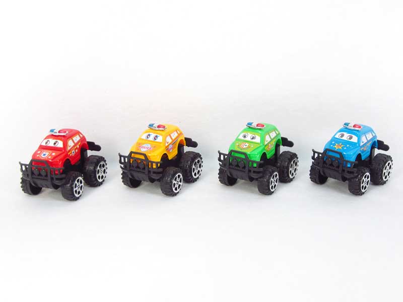 Pull Back Cross-country Police Car(4C) toys