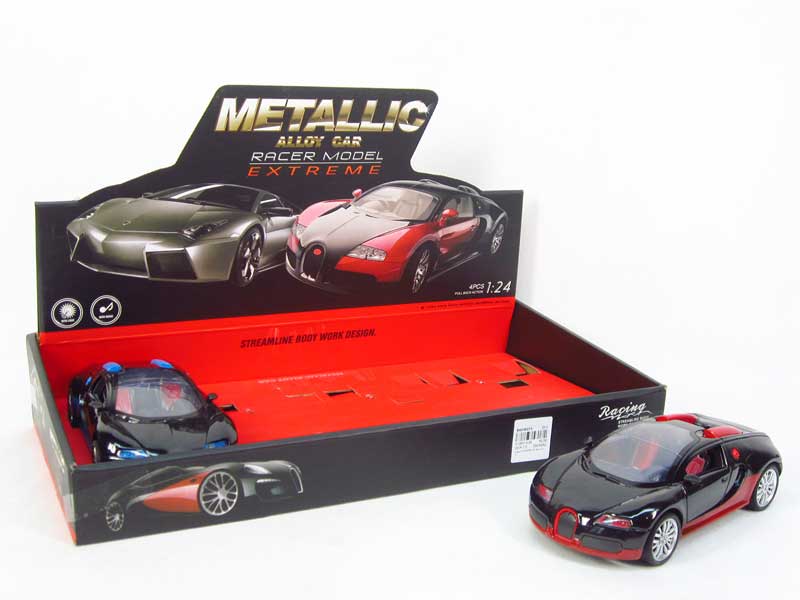 Die Cast Car Pull Back W/L_M(4in1) toys
