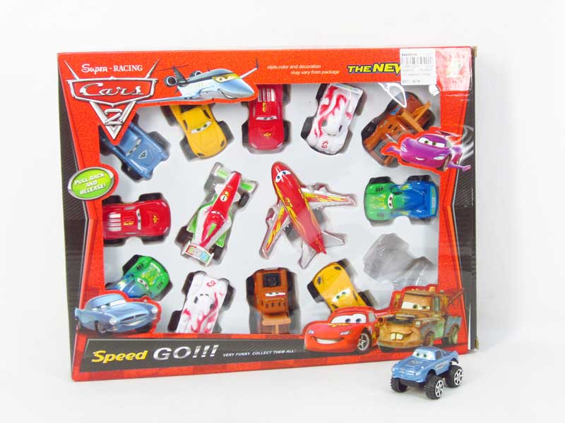 Pull Back Car(14in1) toys