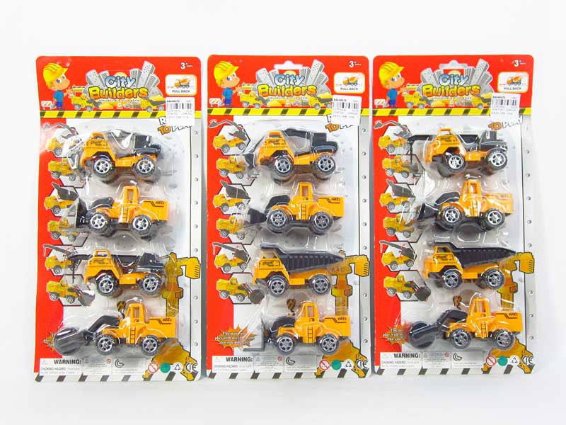 Pull Back Construction Car(4in1) toys