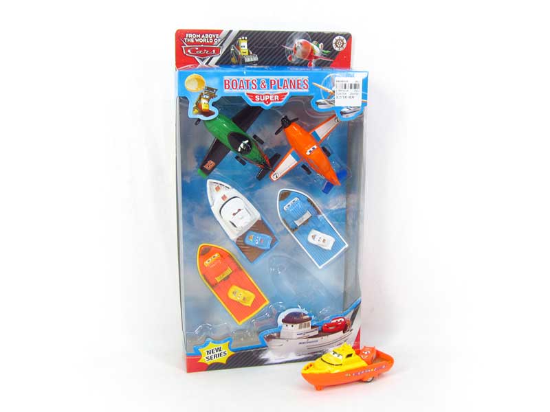 Pull Back Plane & Ship toys