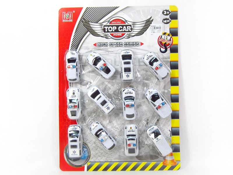 Pull Back Police Car(12in1) toys