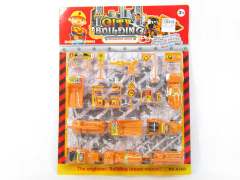 Pull Back Construction Truck Set(8in1)