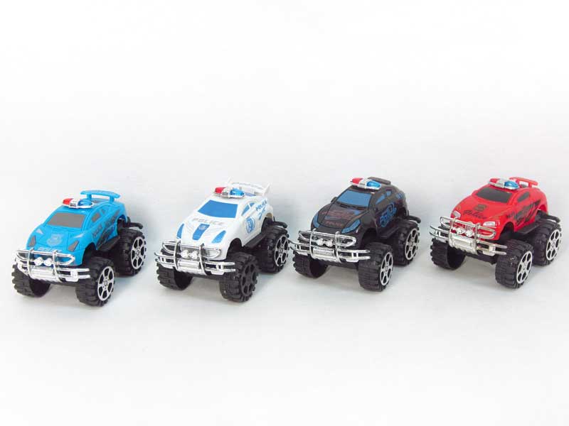 Pull Back Cross-country Police Car(4S4C) toys