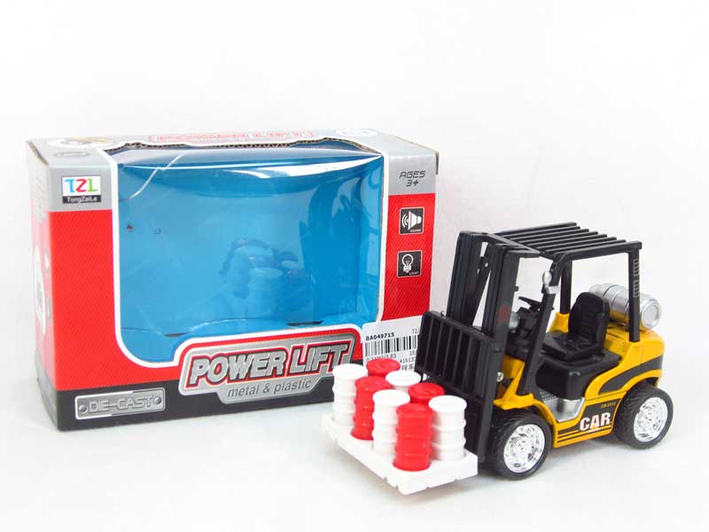 Die Cast Construction Truck Pull Back W/M toys