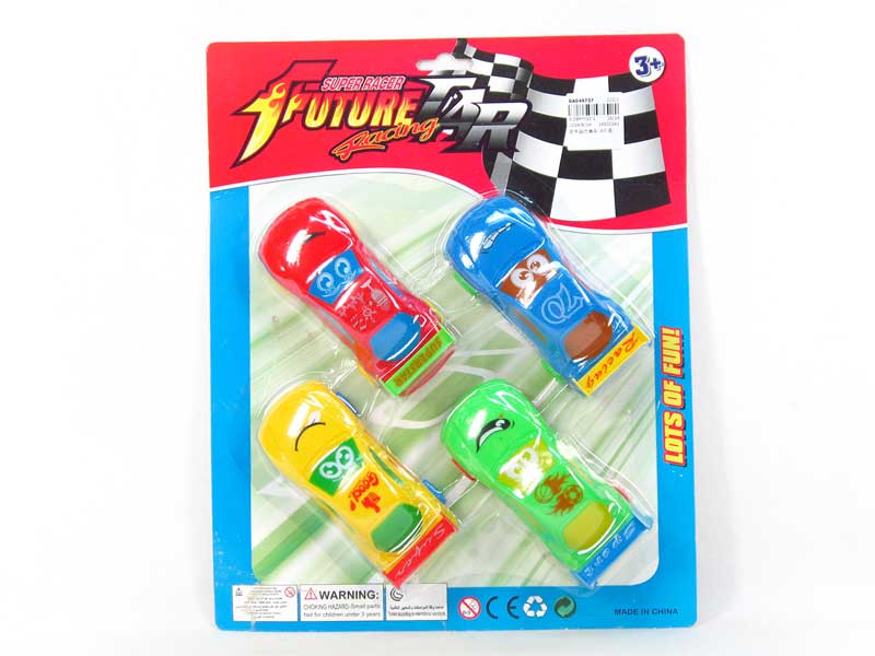 Pull Back Racing Car(4in1) toys