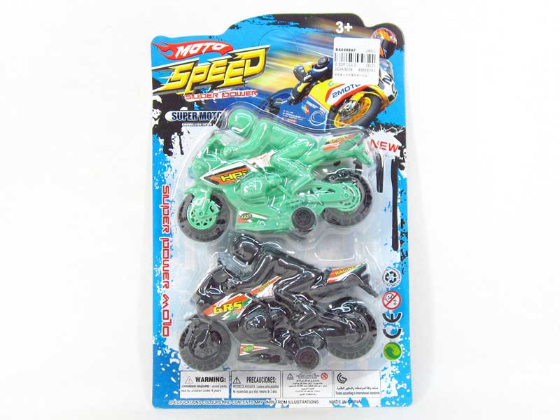 Pull Back Motorcycle(2in1) toys