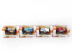 Die Cast Cross-country Racing Car Pull Back(4S4C)
