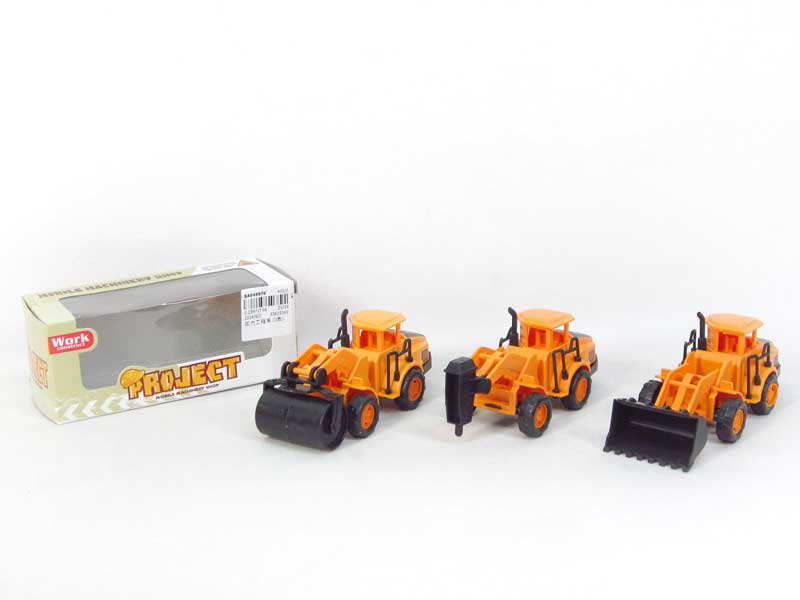 Pull Back Construction Truck(3S) toys