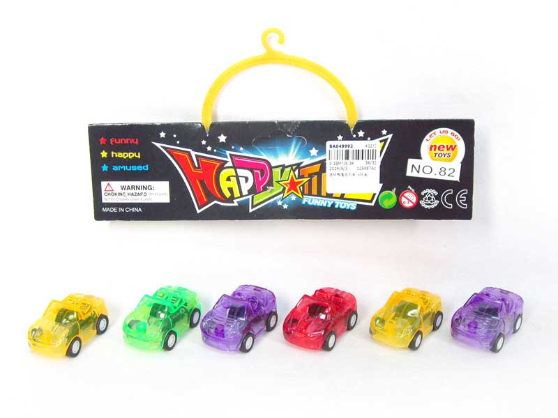 Pull Back Car(6in1 toys