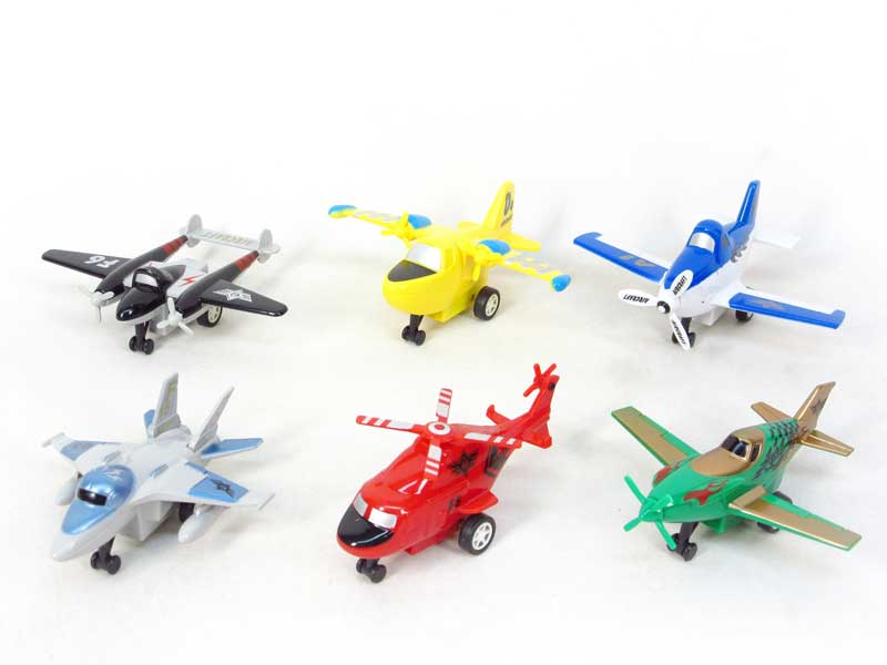 Pull Back Plane(6S) toys