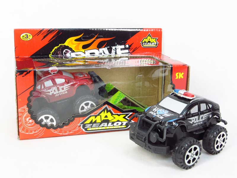 Pull Back Cross-country Police Car(2in1） toys