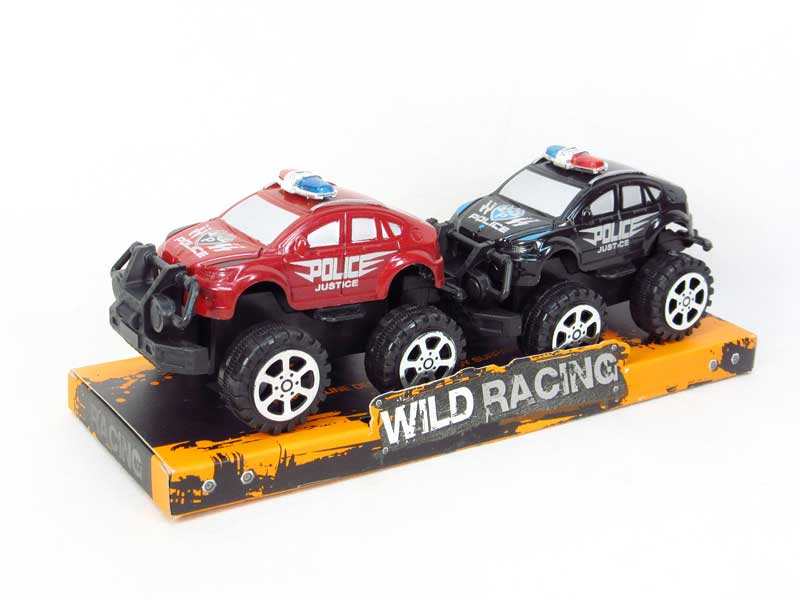 Pull Back Cross-country Police Car(2in1） toys