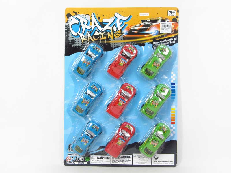 Pull Back Car(9in1) toys