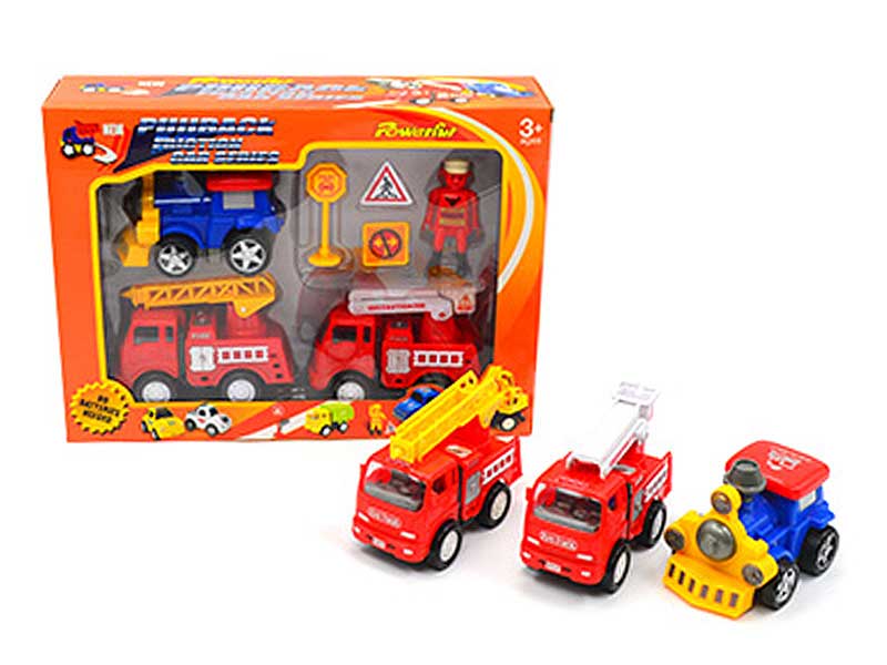 Pull Back Car & Friction Car Set toys