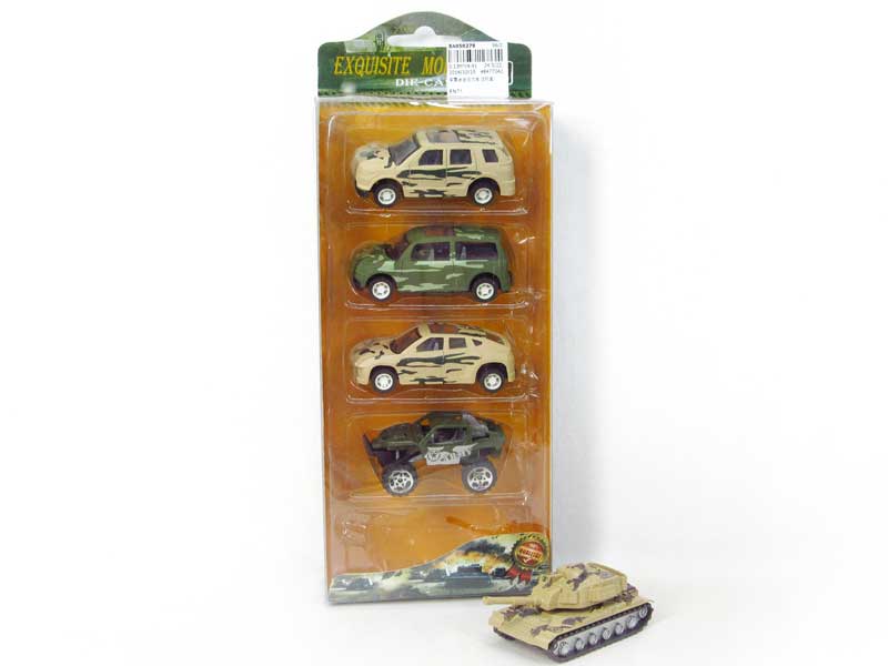 Die Cast Car Pull Back(5in1) toys
