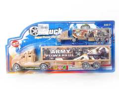 Pull Back Container & Free Wheel Truck(2C)