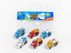 Pull Back Car（6in1） toys