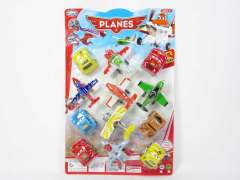 Pull Back Car & Pull Back Airplane(12in1)