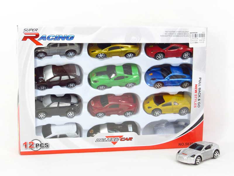 Pull Back Car(12in1) toys