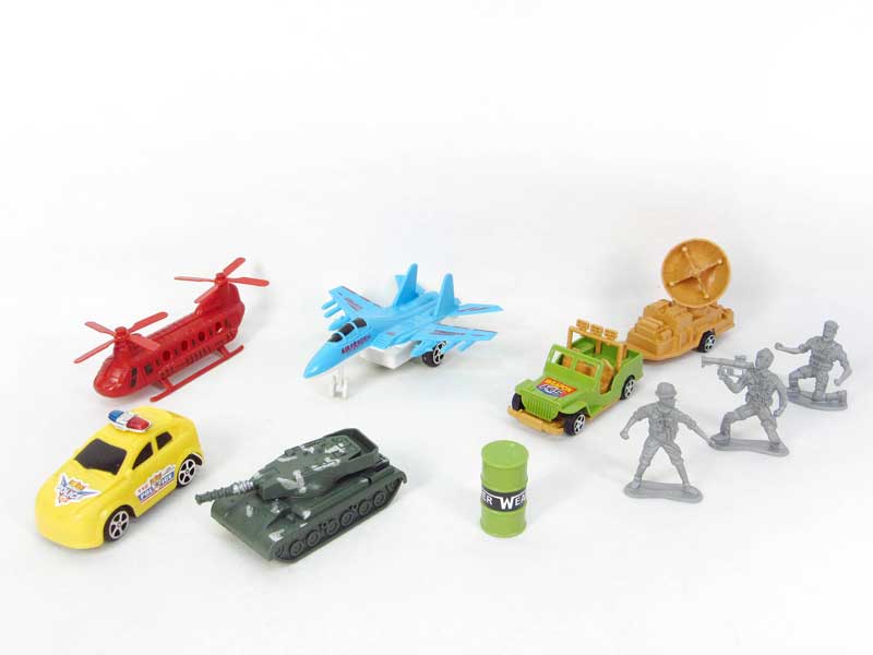 Pull Back Airplane Set toys