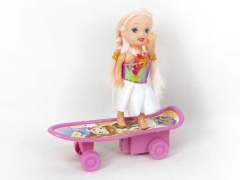 Pull Back Skate Board toys