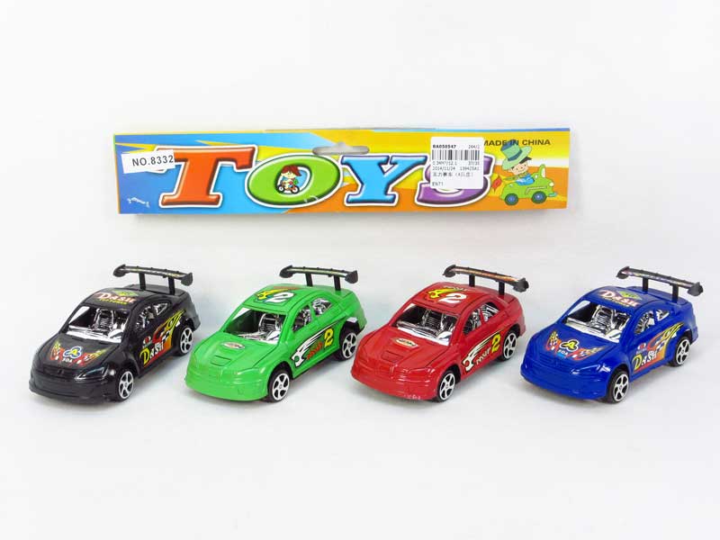 Pull Back Racing Car(4in1) toys