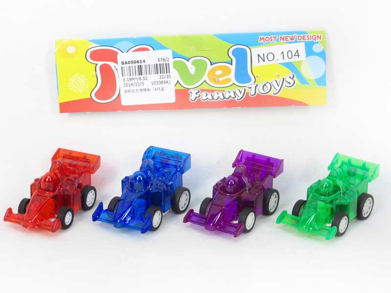 Pull Back Equaion Car(4in1) toys