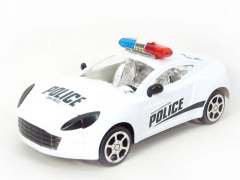 Pull Back Police Car