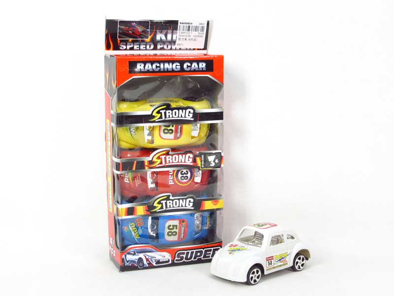 Pull Back Car(4in1) toys