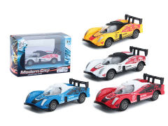 Die Cast Equation Car Pull Back(4C) toys