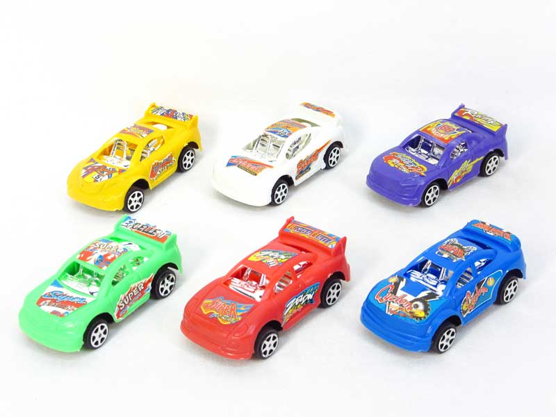 Pull Back Racing Car(6in1) toys